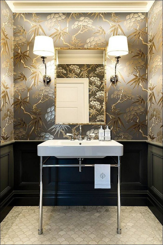 Wallpaper In Bathroom
 Gorgeous Wallpaper Ideas for your Modern Bathroom