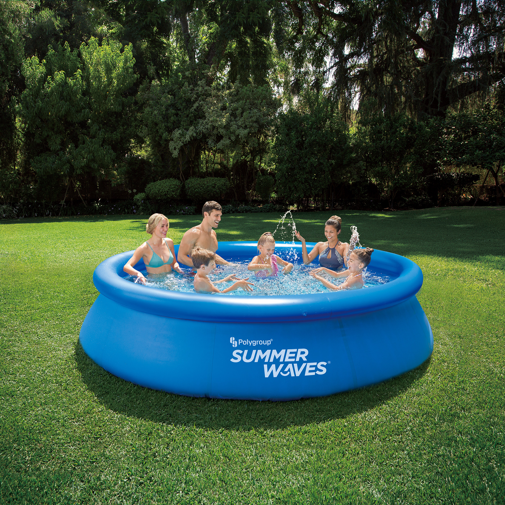 Walmart Above Ground Pool
 Summer Waves 12 x30" Quick Set Ground Swimming Pool