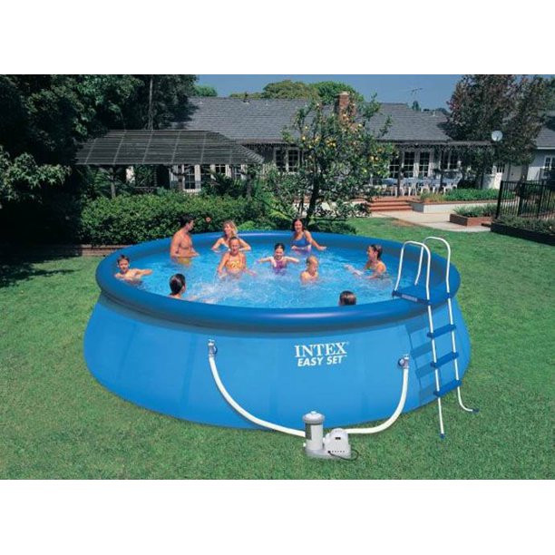 Walmart Above Ground Pool
 Intex 18 x 48" Easy Set Ground Swimming Pool