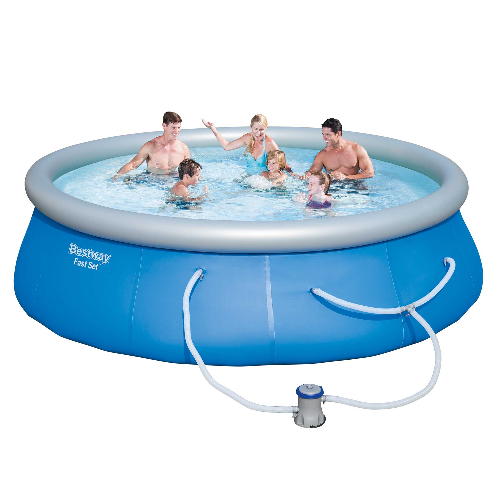 Walmart Above Ground Swimming Pool
 Bestway 12 x 36" Fast Set Inflatable Ground