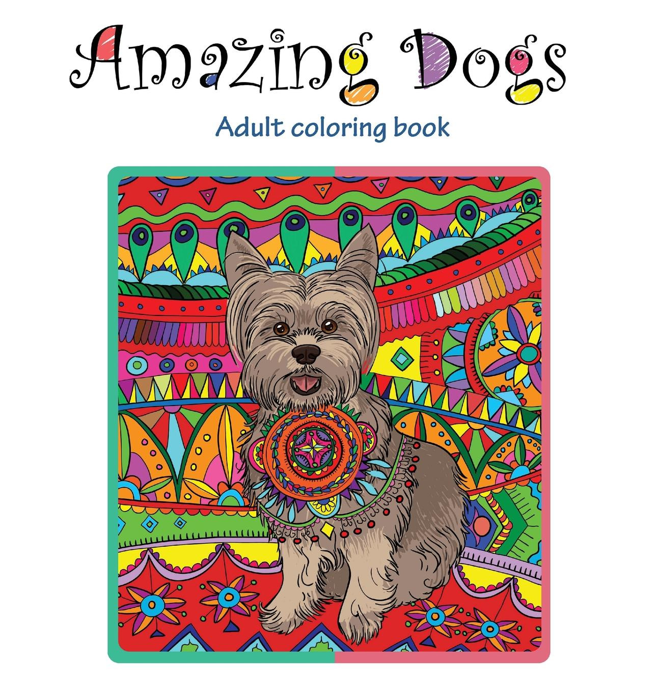 Walmart Adult Coloring Books
 Amazing Dogs Adult Coloring Book Walmart Walmart