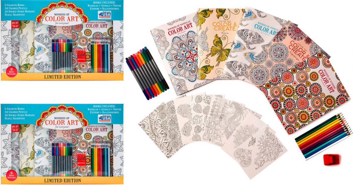 Walmart Adult Coloring Books
 Walmart Adult Coloring Book Kit ly $9 97 Includes 5