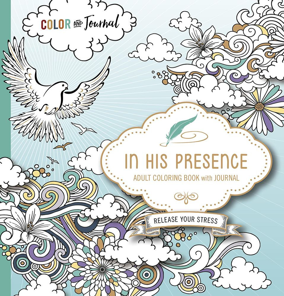 Walmart Adult Coloring Books
 IN HIS PRESENCE PRAYER JOURNAL ADULT COLORING BOOK