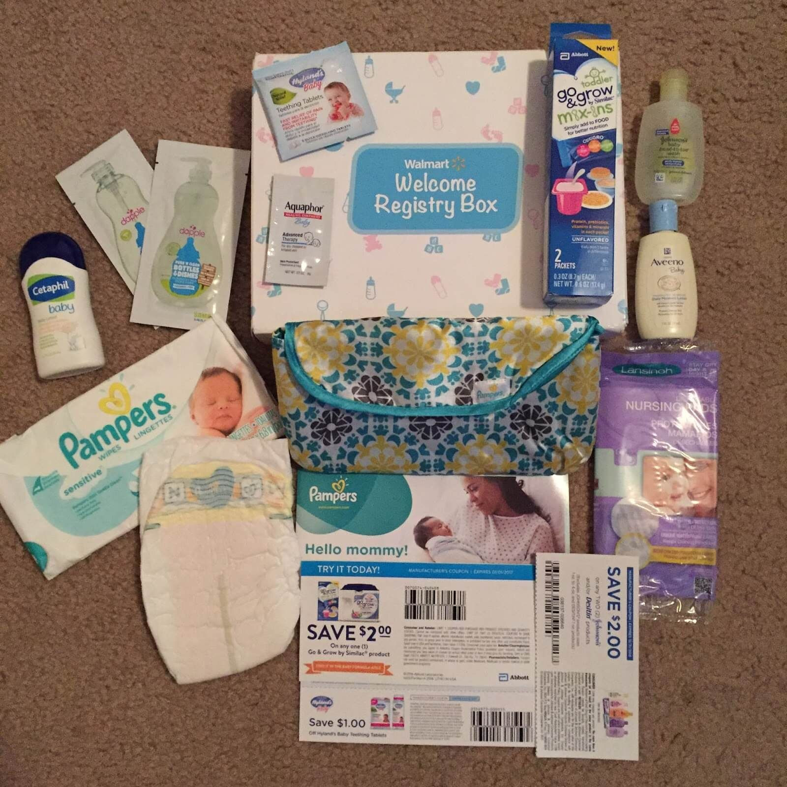 Walmart Baby Gift Registry List
 FREE Walmart Baby Box FREE SHIPPING