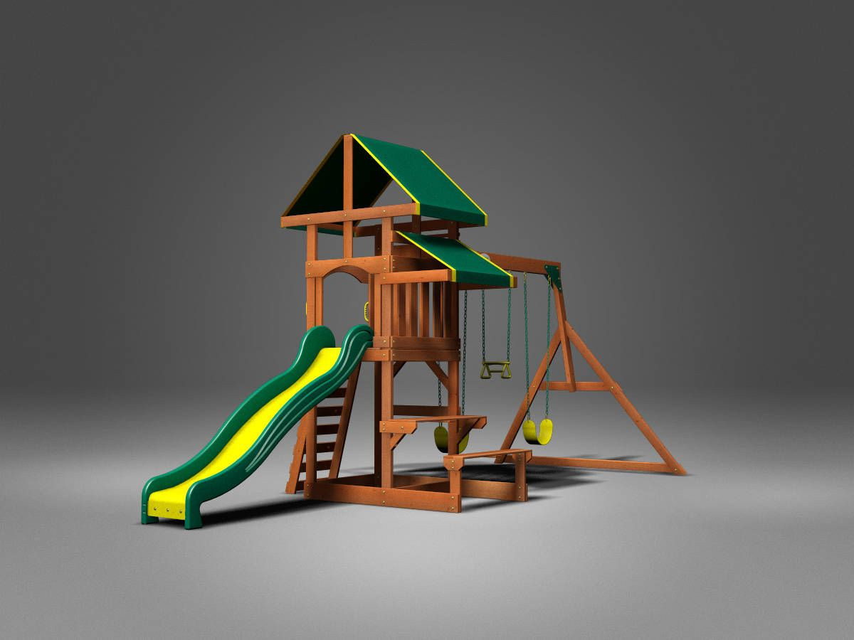 Walmart Backyard Discovery Swing Set
 Backyard Discovery Tucson Cedar Wooden Swing Set Walmart