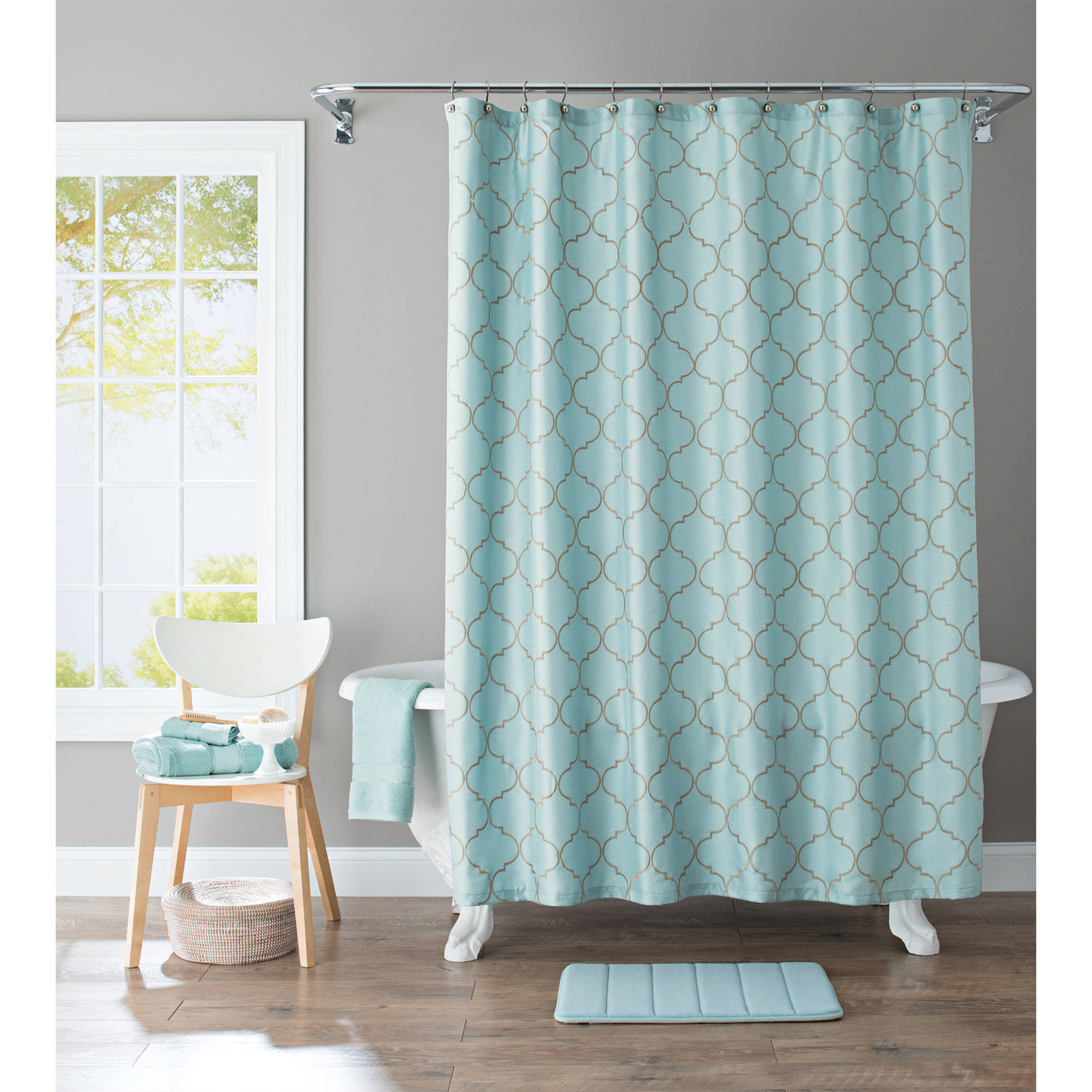 Walmart Bathroom Shower Curtain Sets
 Curtain Walmart Shower Curtain For Cute Your Bathroom