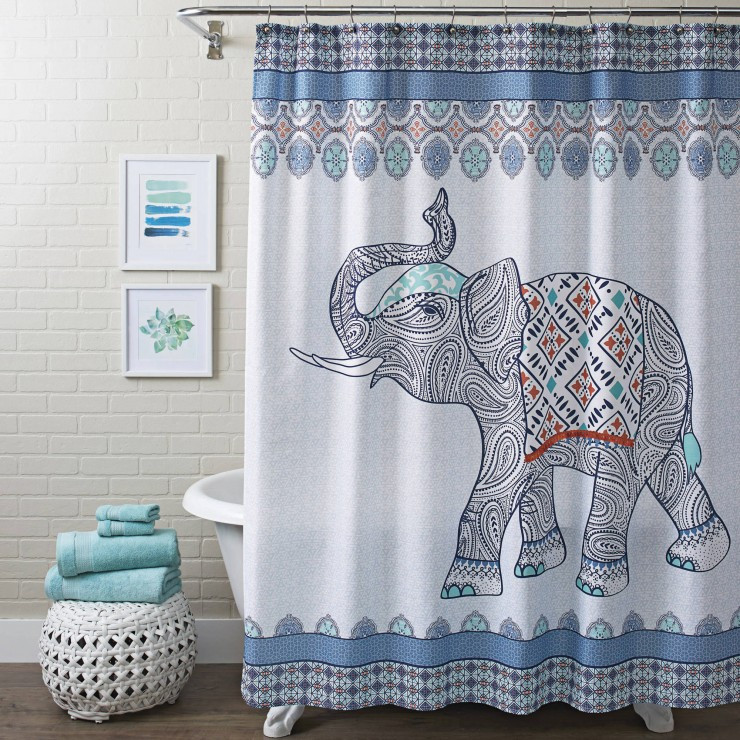 Walmart Bathroom Shower Curtain Sets
 Bathroom Pretty Walmart Shower Curtains For Pretty