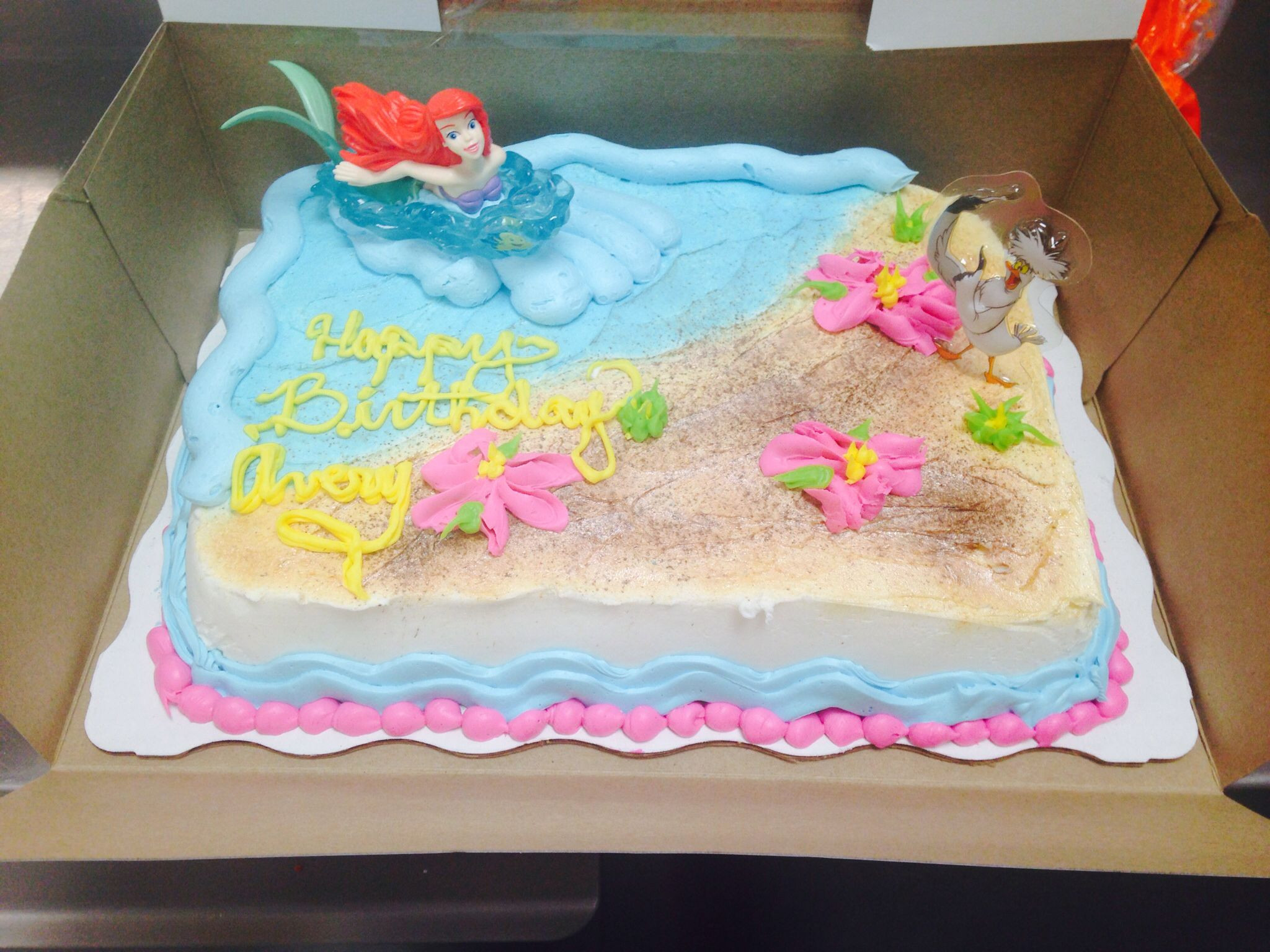 Walmart Birthday Cake Prices
 Ariel cake Walmart cakes Walmart Sheet cake