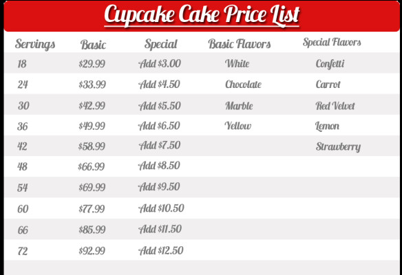 Walmart Birthday Cake Prices
 Pin Walmart Bakery Cake Prices