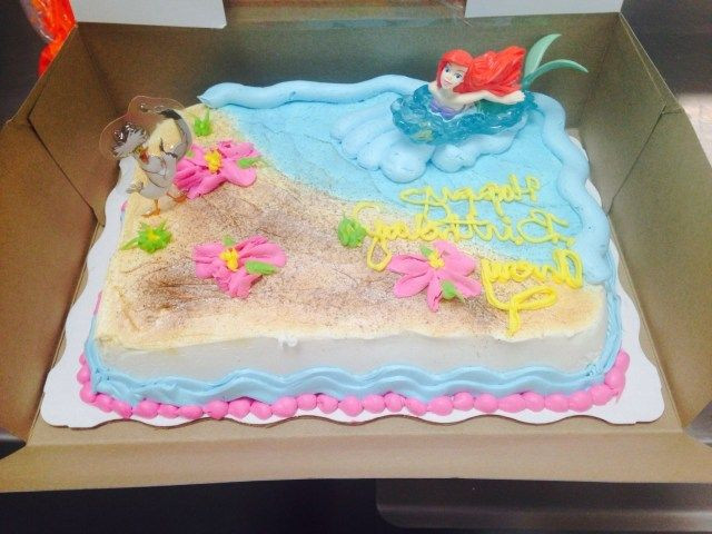 Walmart Birthday Cake Prices
 32 Best Image of Little Mermaid Birthday Cake Walmart