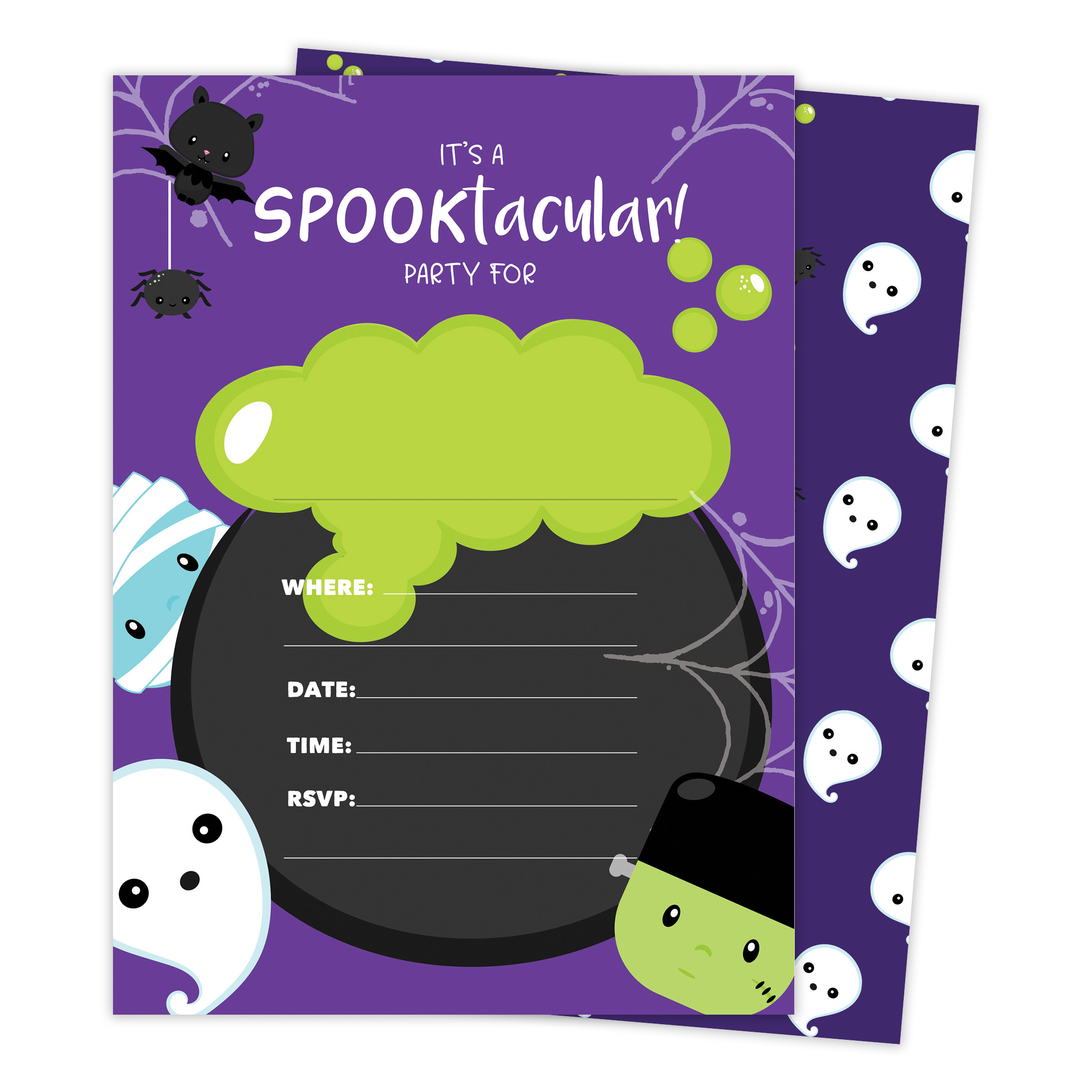 Walmart Birthday Party Invitations
 Halloween Boy 1 Happy Birthday Invitations Invite Cards