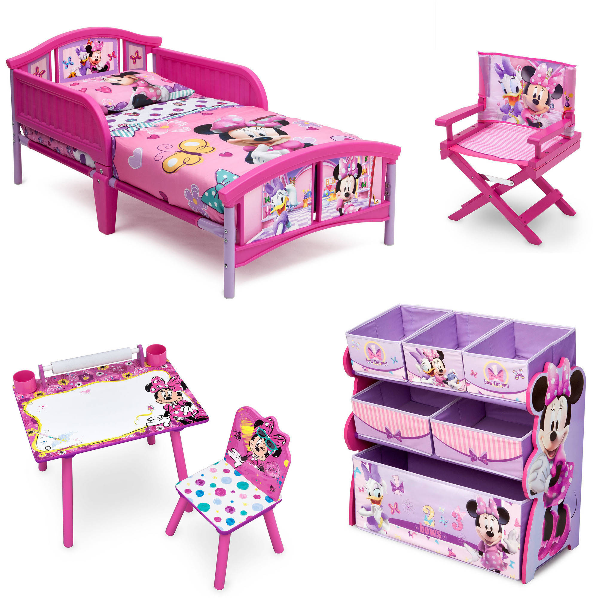 Walmart Kids Bedroom Furniture
 Minnie Mouse Toddler Bed Tent & Disney Mickey Mouse Bed