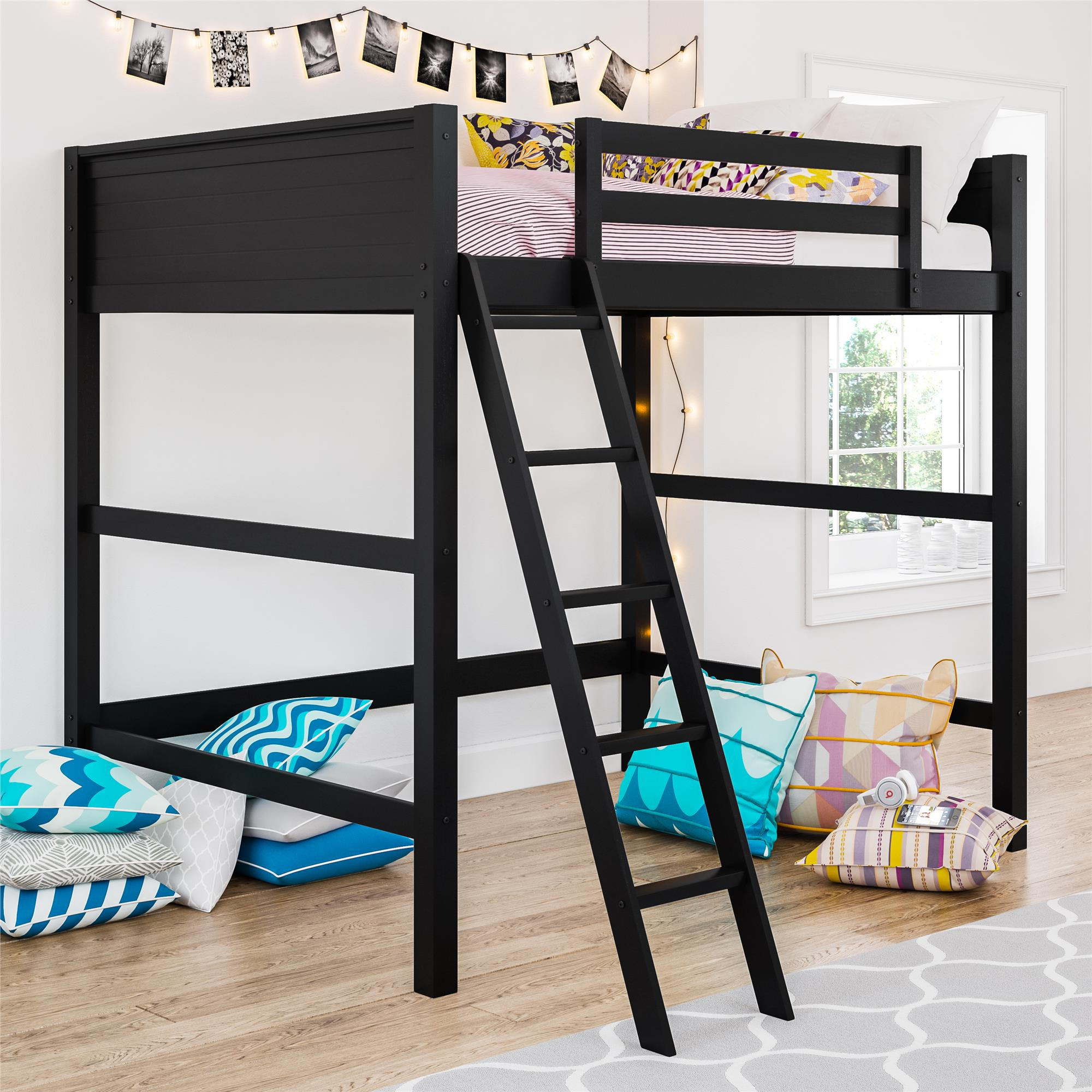 Walmart Kids Bedroom Furniture
 Your Zone Loft Bed for Kids Bedroom Furniture Full Size