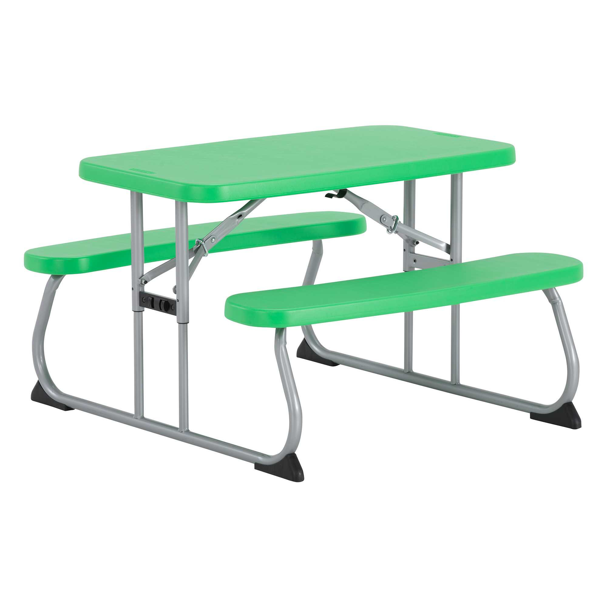 Walmart Kids Table
 Lifetime Kid s Picnic Table Spring Green Walmart