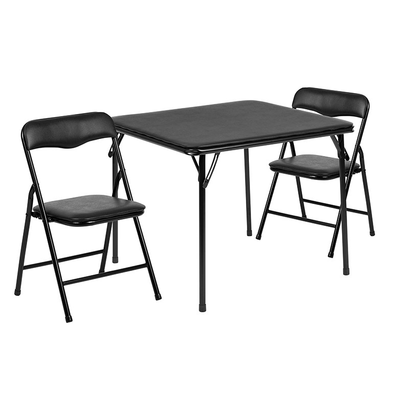 Walmart Kids Table
 Kids Black 3 Piece Folding Activity Table and Chair Set