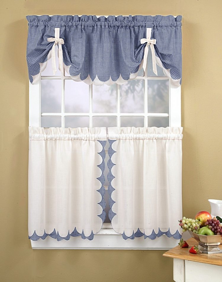 Walmart Kitchen Curtains Valances
 65 Lovely Kitchen Curtain Ideas Design graphs