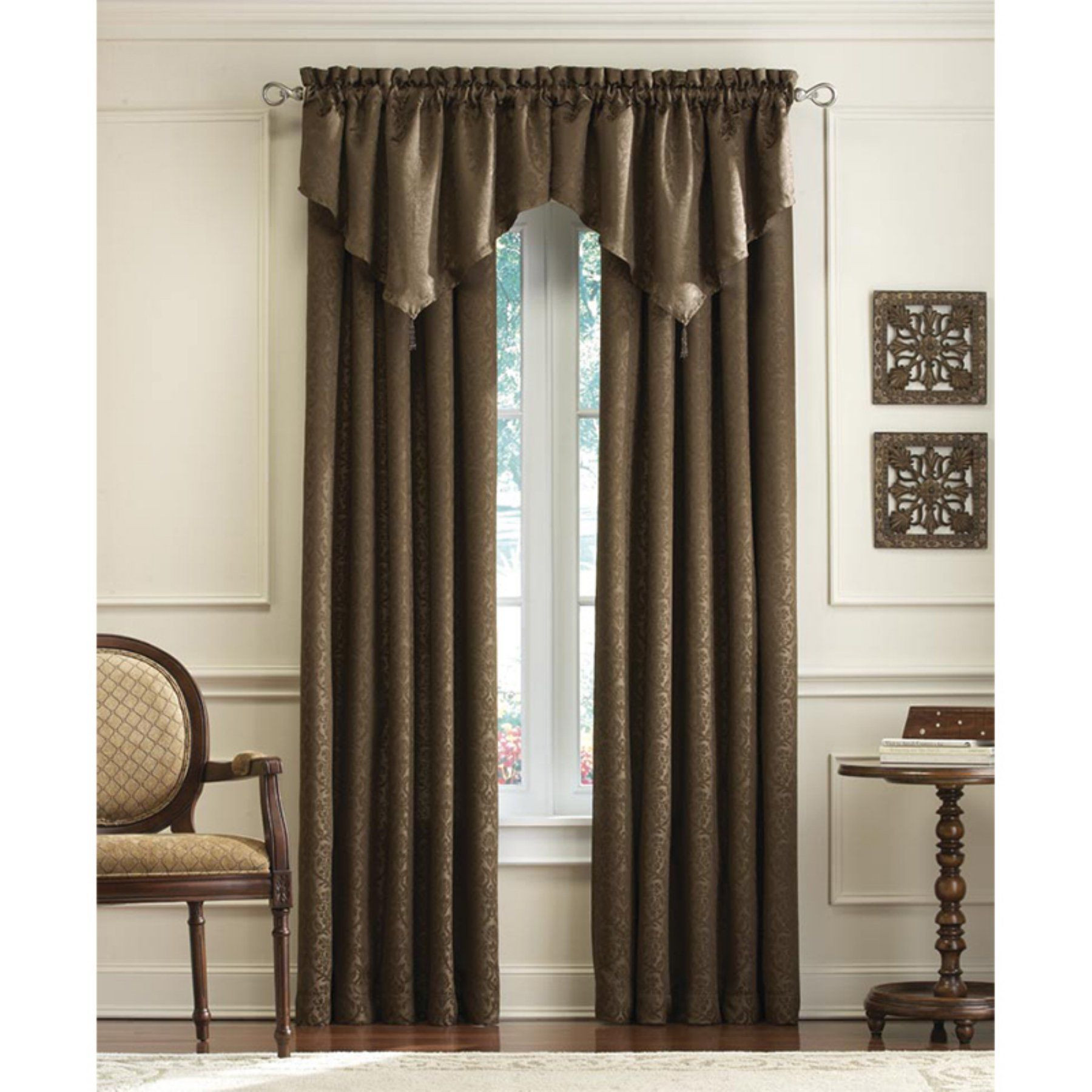 Walmart Kitchen Curtains Valances
 Decorating Make Your Window More Luxury With Walmart