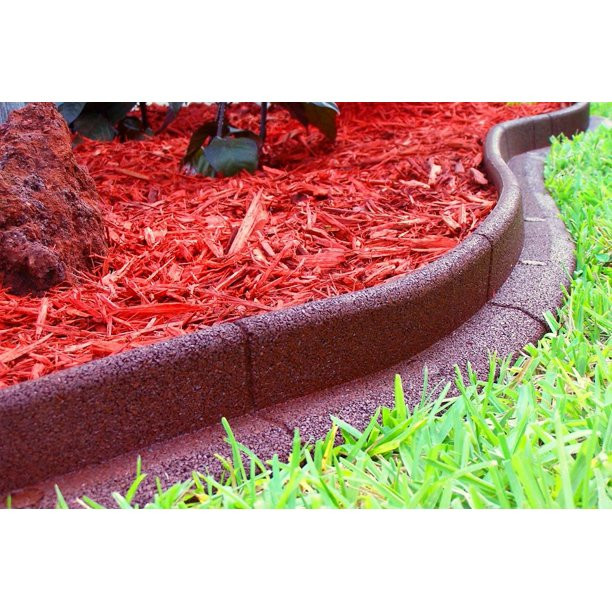 Walmart Landscape Edging
 Ecoborder 24 Ft No Dig Landscape Edging Red Walmart