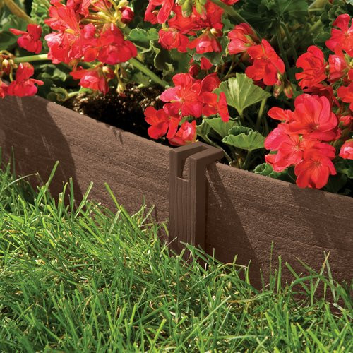 Walmart Landscape Edging
 Suncast CE20 Eco Edge Decorative Lawn Edging Natural