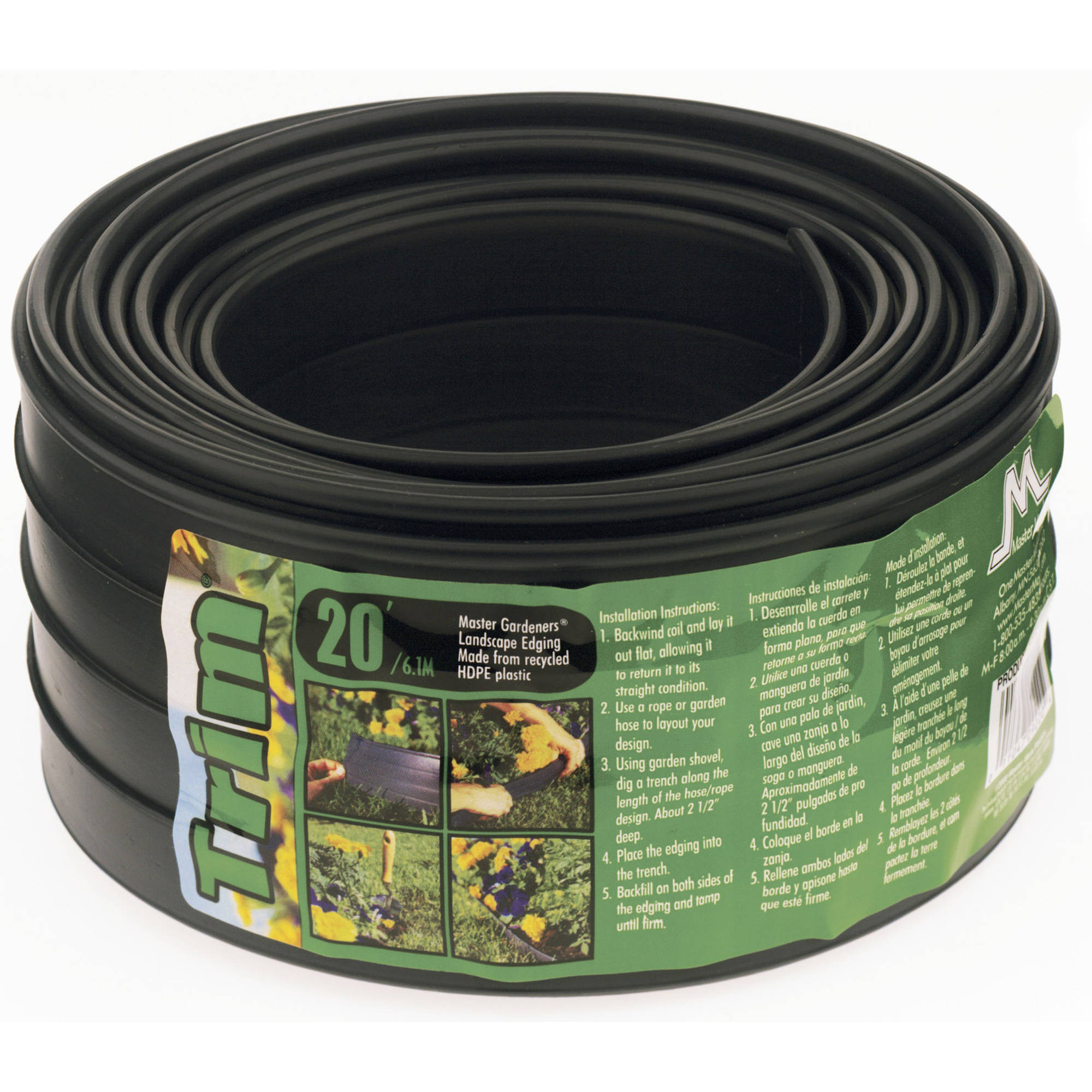 Walmart Landscape Edging
 Master Mark Plastics 20 The Trim Landscape Edging