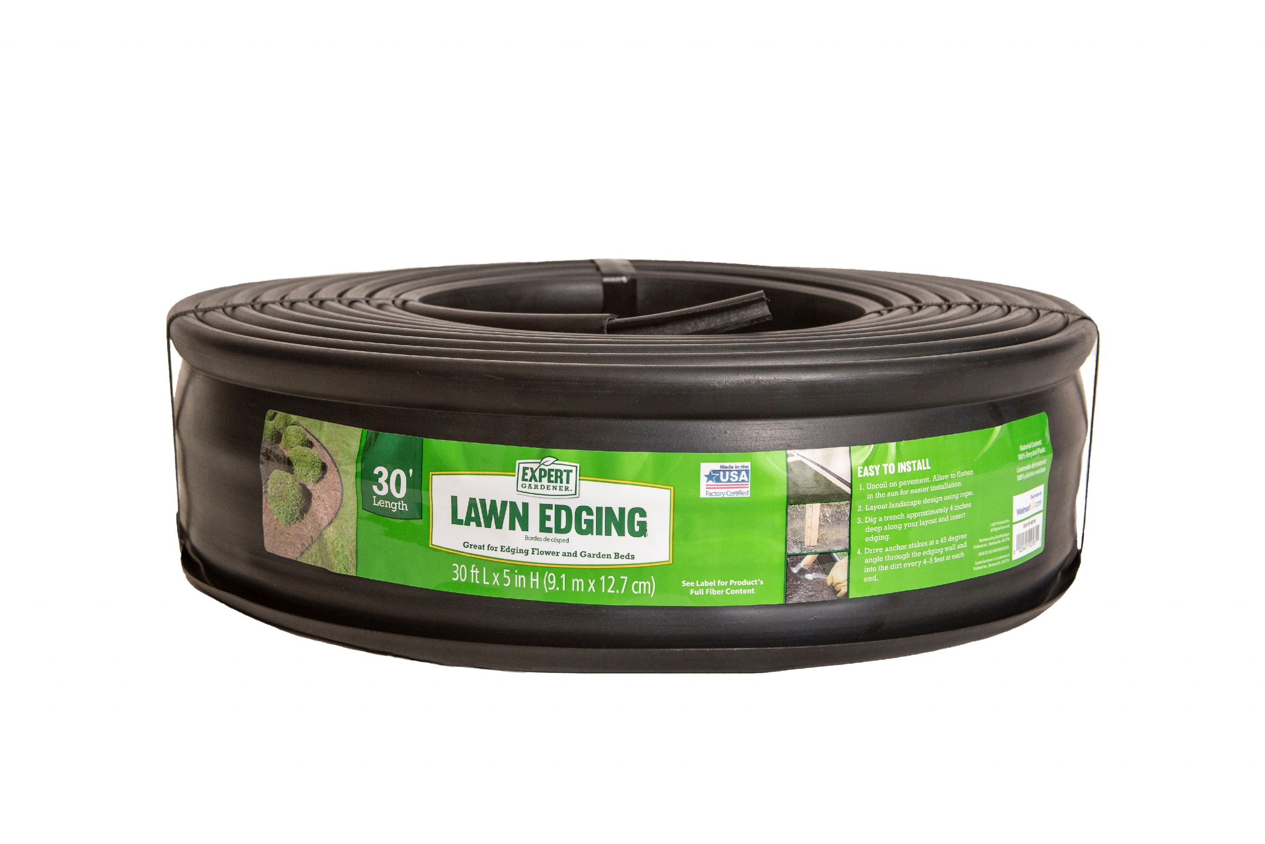 Walmart Landscape Edging
 Expert Gardener 30 Lawn Edging Walmart Walmart