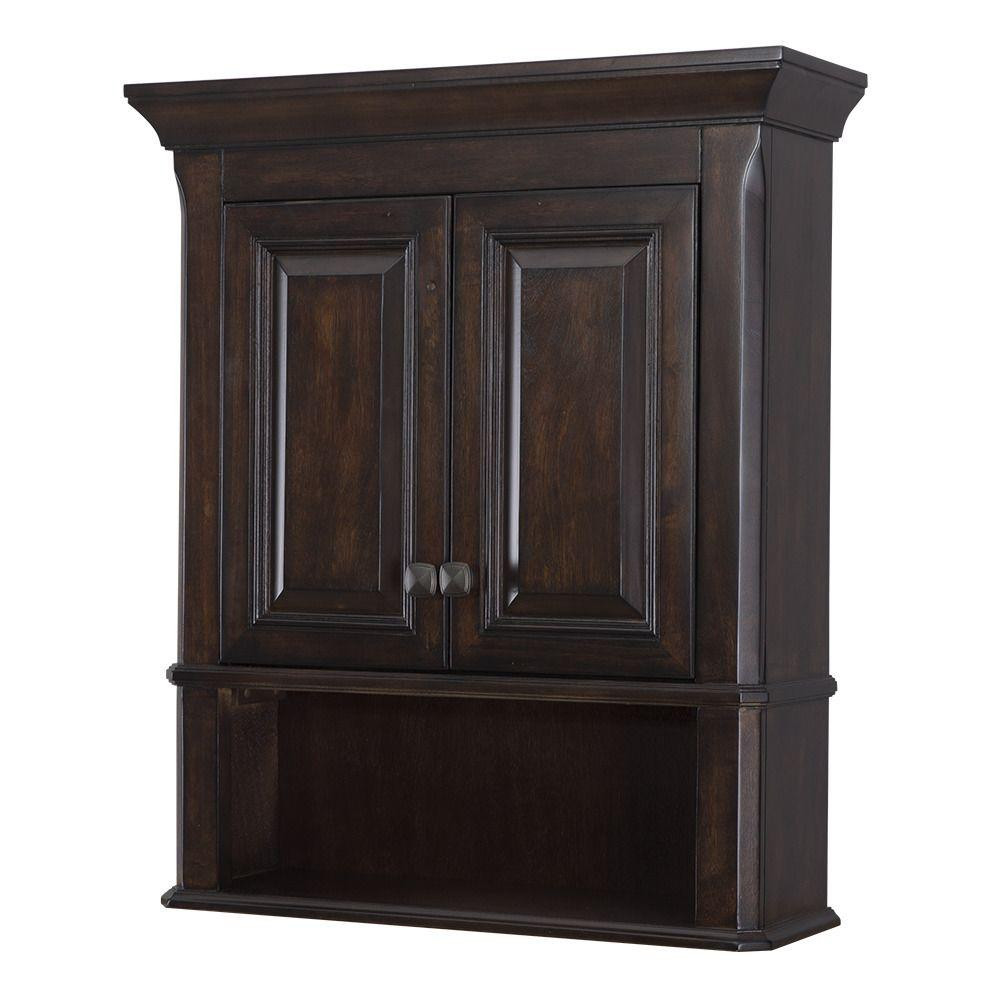 Walnut Bathroom Cabinet
 Home Decorators Collection Bathroom Storage Wall Cabinet