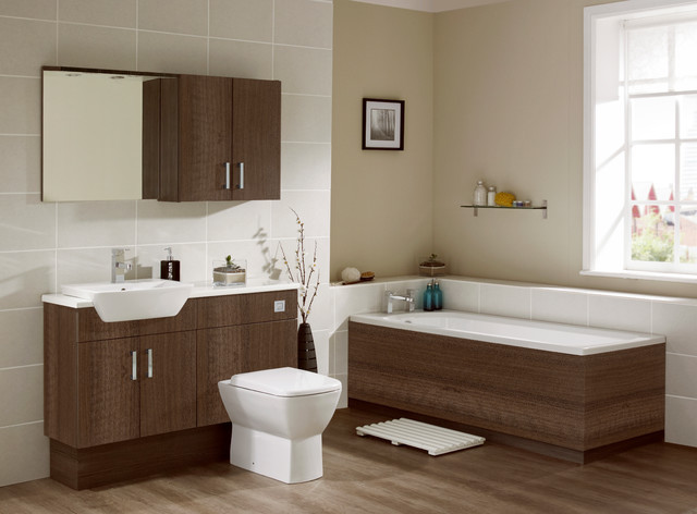 Walnut Bathroom Cabinet
 Walnut Bathroom Furniture Contemporary Bathroom