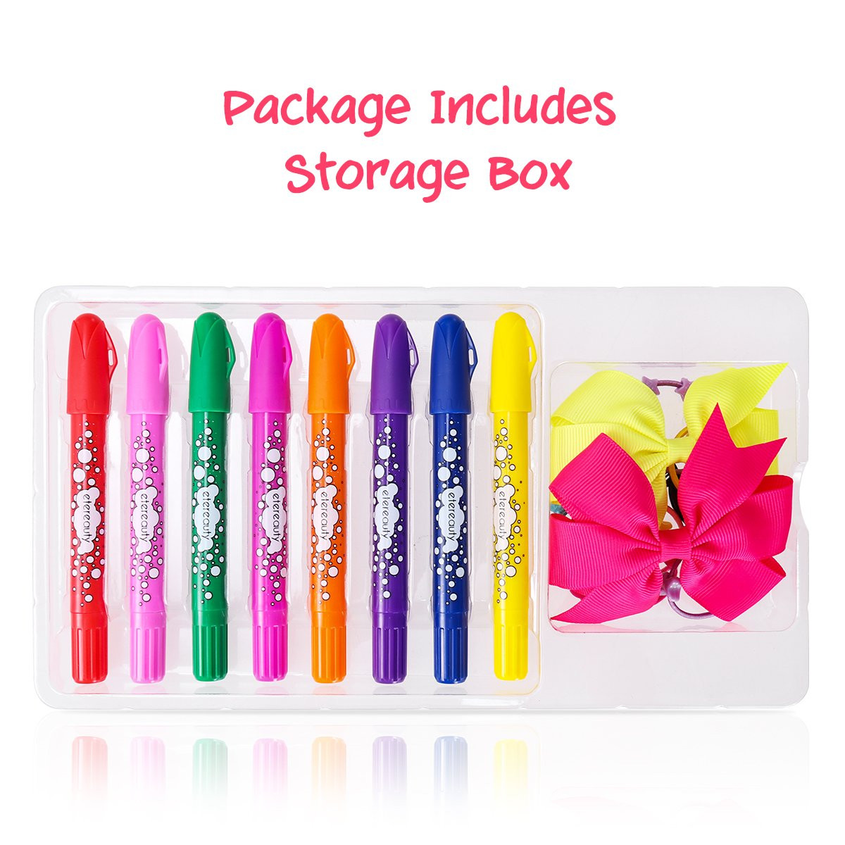 Washable Hair Coloring For Kids
 Hair Chalk for kids Temporary Hair Chalk Pens 8 Colourful
