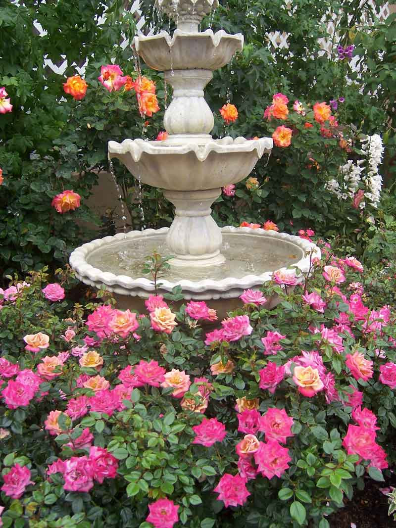 Water Fountain Landscape
 FEATURES & FOUNTAINS Give life to your backyard with