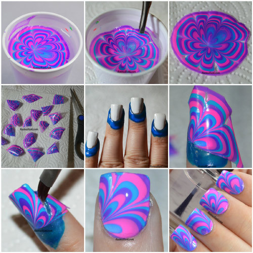 Water Marble Nail Art Design
 Top 10 Water Marble Nail Art Design Tutorials