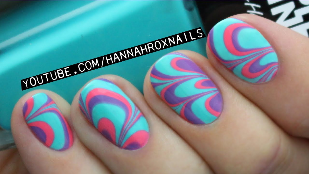 Water Marble Nail Art Design
 Water Marble Nail Art Tips & Tricks