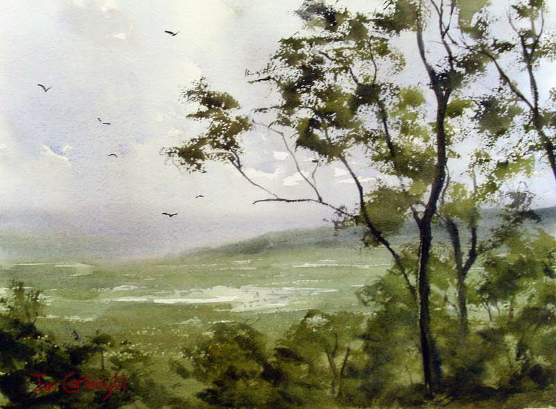 Watercolor Landscape Paintings
 Free watercolor painting landscape demonstrations How to