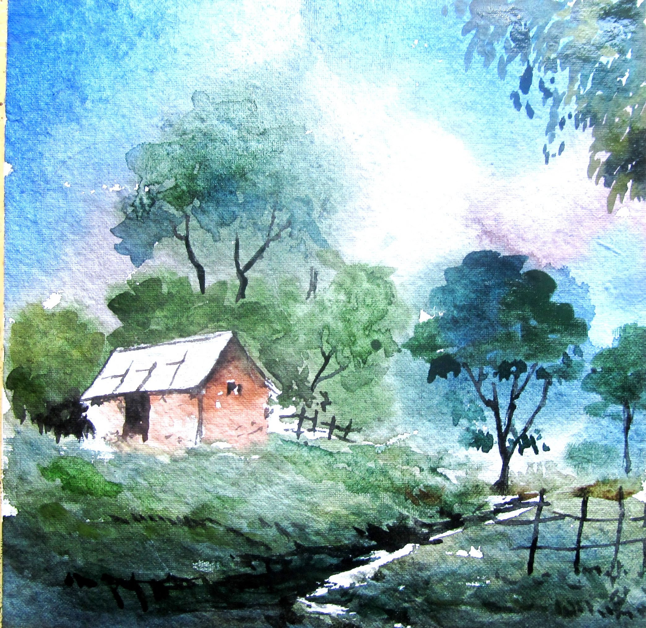 Watercolor Landscape Paintings
 Watercolor Landscape Paintings For Beginners at