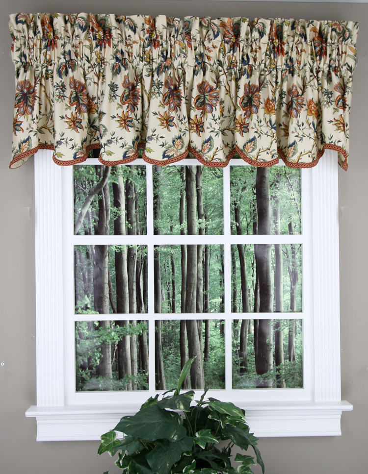 Waverly Kitchen Curtains
 Felicite Valance Nior Black Waverly Kitchen Valances