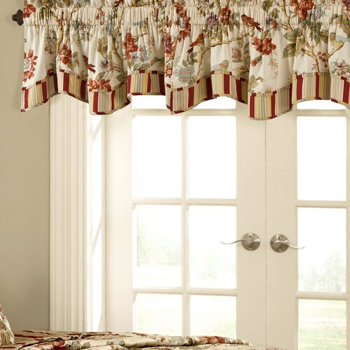 Waverly Kitchen Curtains
 Waverly Charleston Fresh Chirp 50" Curtain Valance