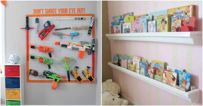 Ways To Organize Kids Room
 16 Tricks to Organize Kid Rooms on a Bud