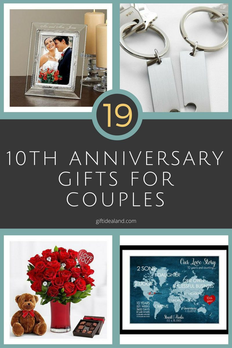 Wedding Anniversary Gift Ideas For Couple
 26 Great 10th Wedding Anniversary Gifts For Couples