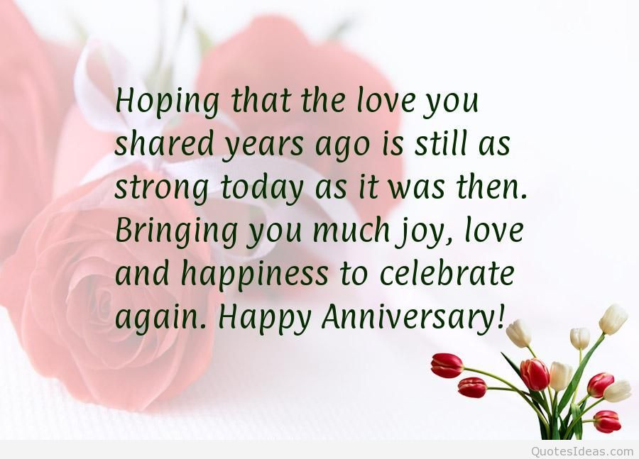 Wedding Anniversary Quote For Parents
 Happy anniversary quotes messages