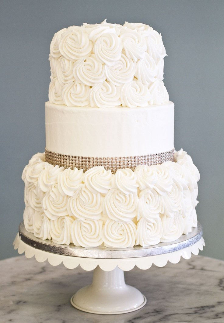 Wedding Cakes Simple
 Simple Wedding Cake Wedding and Bridal Inspiration