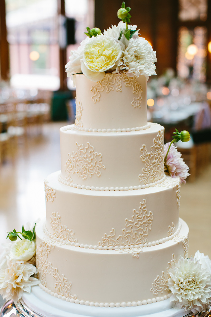 Wedding Cakes Simple
 Simple Round Wedding Cake Elizabeth Anne Designs The