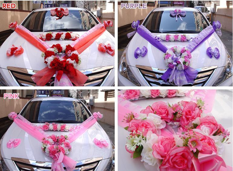 Wedding Car Decoration Kit
 DIY Wedding Car Decorations Kit Bridal Supplies Marriage