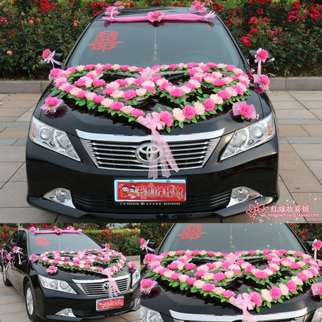 Wedding Car Decoration Kit
 Car flower design decoration kit wedding car decoration