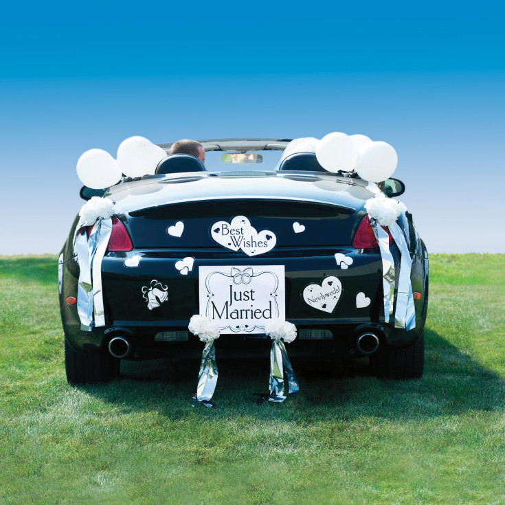 Wedding Car Decoration Kit
 Wedding Car Decorating Kit