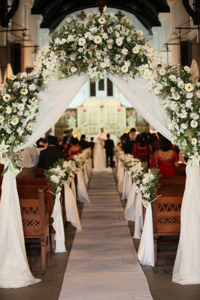 Wedding Church Decoration
 Ideas For Church Wedding Decorations