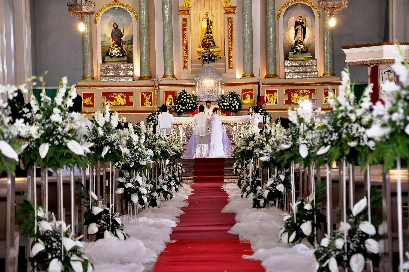 Wedding Church Decoration
 For christian weddings 7 best Church wedding decoration