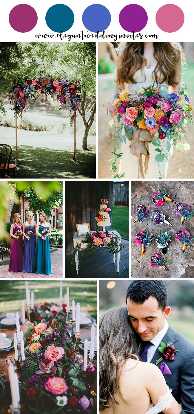 Wedding Color Schemes For Summer
 10 Beautiful Spring and Summer Wedding Colors for 2019
