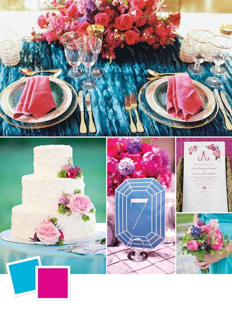 Wedding Color Schemes For Summer
 Hot Wedding Color bos for Summer