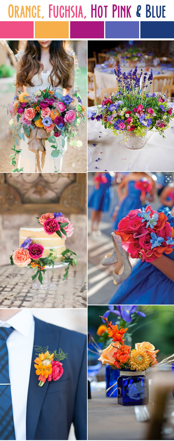 Wedding Color Schemes For Summer
 10 Best Wedding Color Palettes For Spring & Summer 2017