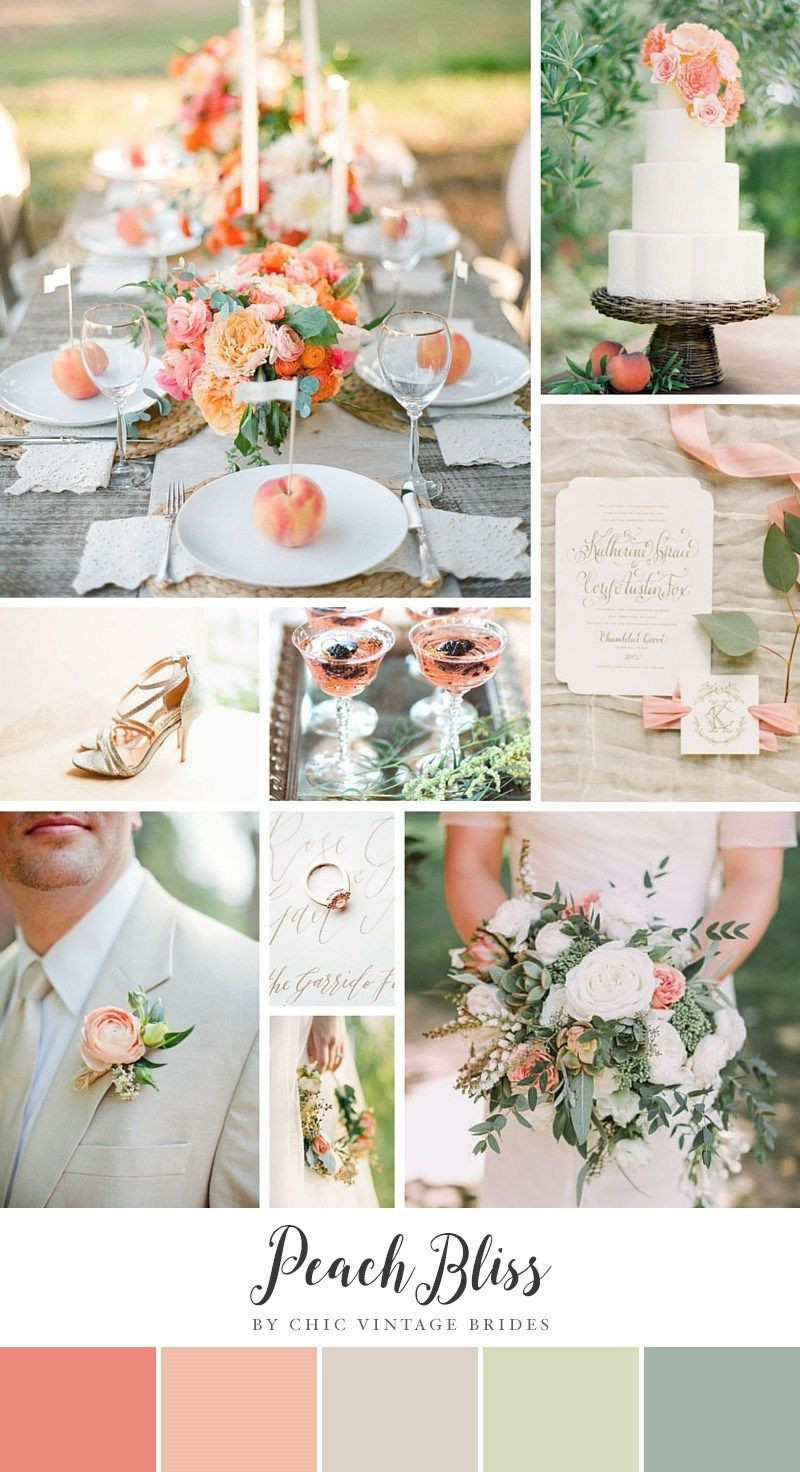 Wedding Color Schemes For Summer
 Top Summer Wedding Color binations