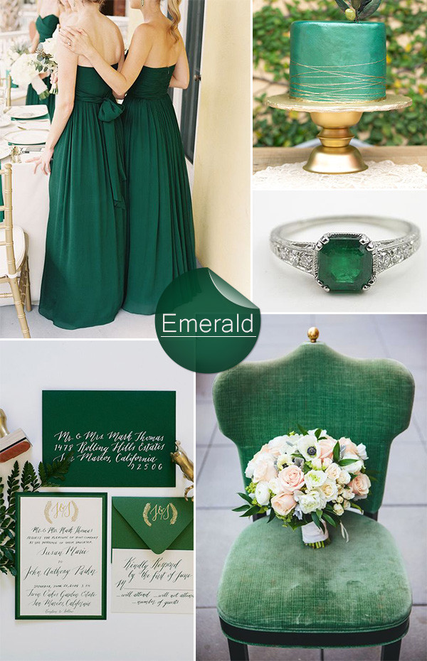 Wedding Colors Green
 Shades of Green Wedding Color Ideas and Wedding